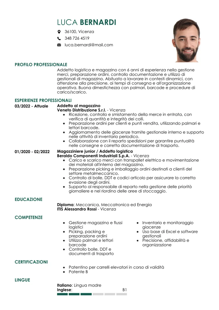 CV compilabile Minimal