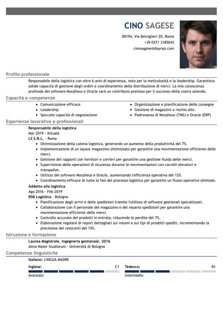 curriculum layout