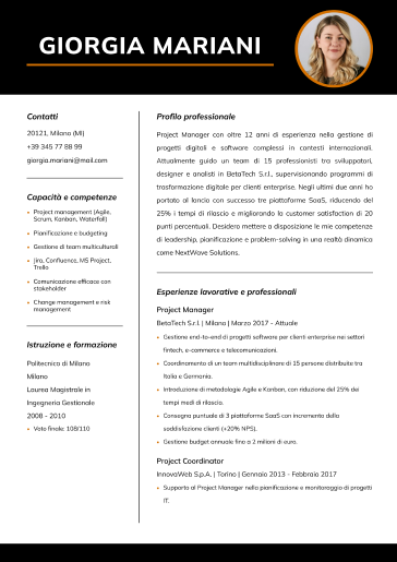 CV maker online di LiveCareer