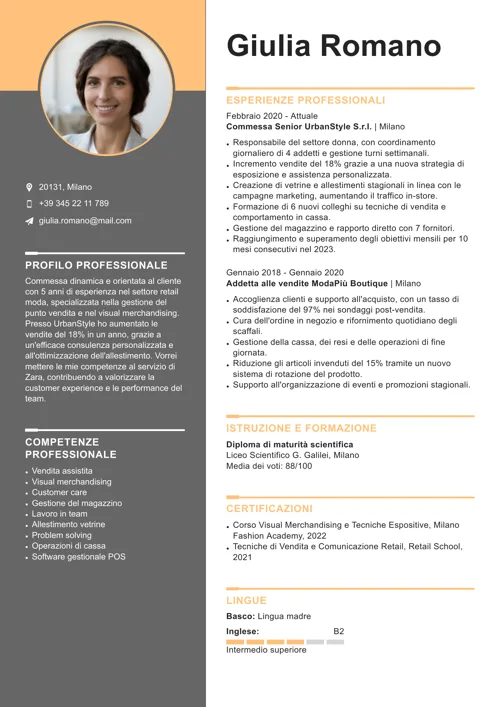 Zara curriculum